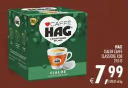 Deco Supermercati CIALDE CAFFÈ CLASSICHE HAG offerta