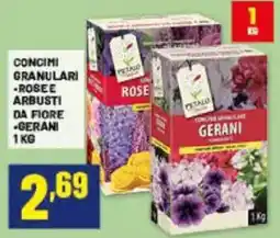 Risparmio Casa Concimi granulari Rose e arbusti da fiore - Gerani Pesalo offerta