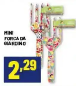 Risparmio Casa MINI FORCA DA GIARDINO offerta