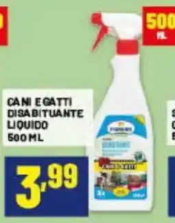 Risparmio Casa CANI E GATTI DISABITUANTE LIQUIDO offerta