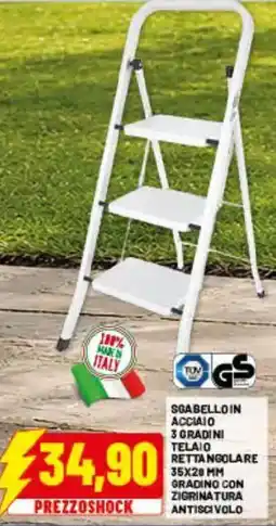 Risparmio Casa SCABELLO IN ACCIAIO offerta
