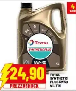 Risparmio Casa TOTAL SYNTHETIC PLUS 5W30 offerta