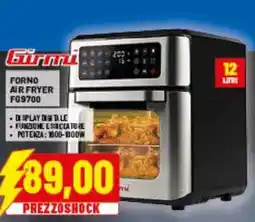 Risparmio Casa Girmi Forno Air Fryer offerta