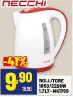 Risparmio Casa NECCHI BOLLITORE offerta