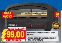 Risparmio Casa Forno pizza professionale Necchi offerta
