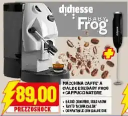Risparmio Casa Macchina Caffè a Caldeese Baby Frog offerta