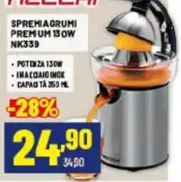 Risparmio Casa Spremiagrumi Premium 130W offerta
