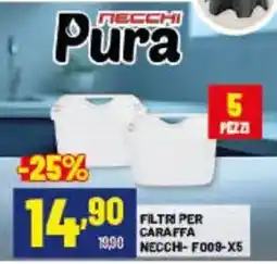 Risparmio Casa FILTRI PER CARAFFA NECCHI offerta