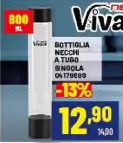 Risparmio Casa Bottiglia Necchi a tubo offerta