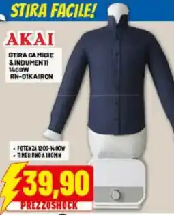 Risparmio Casa AKAI STIRA CAMICIE & INDUMENTI offerta