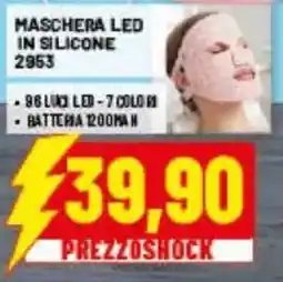 Risparmio Casa MASCHERA LED IN SILICONE 2953 offerta