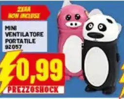 Risparmio Casa MINI VENTILATORE PORTATILE 92057 offerta