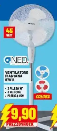 Risparmio Casa NEO VENTILATORE PIANTANA offerta