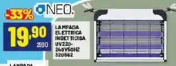 Risparmio Casa LAMPADA ELETTRICA INSETTICIDA NEO offerta