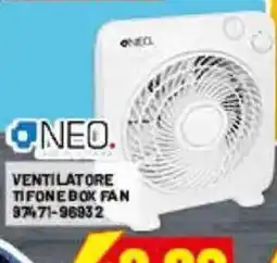 Risparmio Casa NEO. VENTILATORE TIFONE BOX FAN offerta