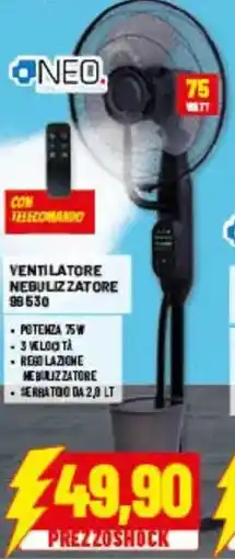 Risparmio Casa NEO. VENTILATORE NEBULIZZATORE offerta