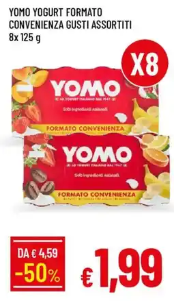 Galassia YOMO YOGURT FORMATO CONVENIENZA GUSTI ASSORTITI offerta
