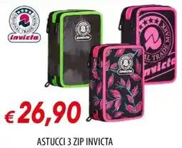 Galassia ASTUCCI 3 ZIP INVICTA offerta