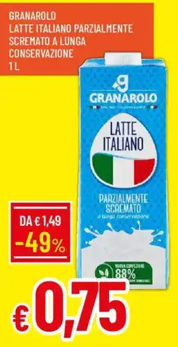 Galassia Granarolo Latte Italiano Parzialmente Screamato offerta