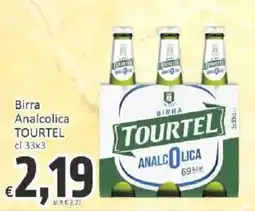 Paghi Poco Birra Analcolica TOURTEL offerta