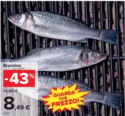 Carrefour Market Branzino offerta