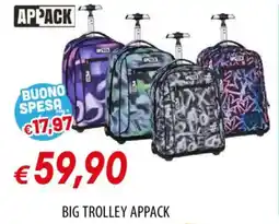 Galassia Big trolley Appack offerta