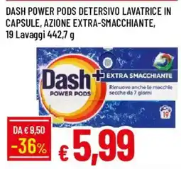 Galassia Dash Power Pods Detersivo Lavatrice in Capsule offerta