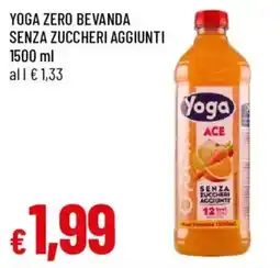 Galassia Yoga zero bevanda senza zuccheri aggiunti offerta