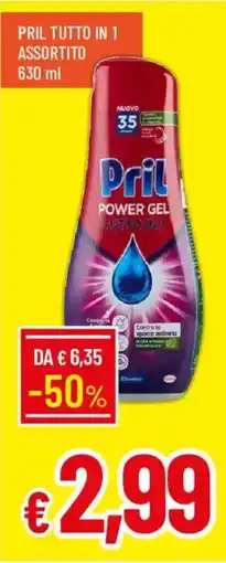 Galassia Pril Power Gel Tutto in 1 offerta