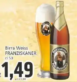 Paghi Poco Birra Weiss FRANZISKANER offerta