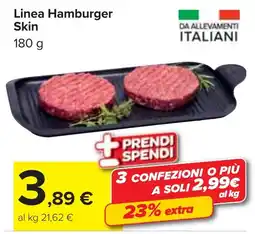 Carrefour Market Linea Hamburger Skin offerta