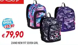Galassia ZAINO NEW FIT SEVEN GIRL offerta