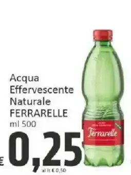 Paghi Poco Acqua Effervescente Naturale FERRARELLE offerta