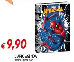 Galassia DIARIO AGENDA 10 Mesi Spider-Man offerta