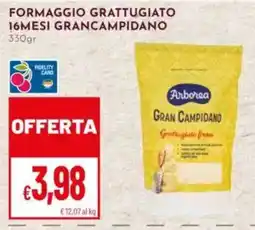 Pan Formaggio grattugiato Gran Campidano Arborea offerta