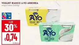 Pan Yogurt Bianco A-YO Arborea offerta