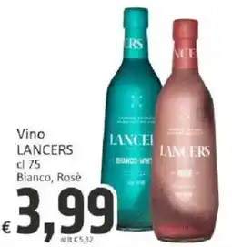 Paghi Poco Vino LANCERS offerta