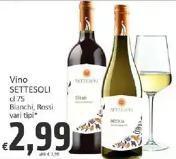 Paghi Poco Vino SETTESOLI offerta