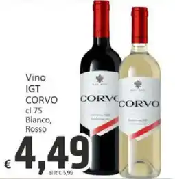 Paghi Poco Vino IGT CORVO offerta