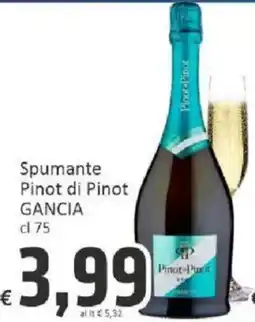 Paghi Poco Spumante Pinot di Pinot GANCIA offerta