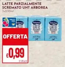 Pan Latte parzialmente scremato UHT Arborea offerta