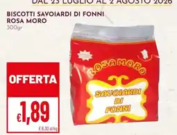 Pan Biscotti Savoiardi di Fonni Rosa Moro offerta