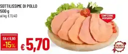 Galassia SOTTILISSIME DI POLLO offerta