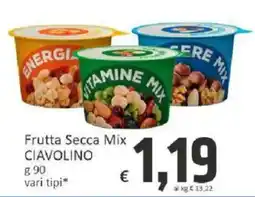 Paghi Poco Frutta Secca Mix CIAVOLINO offerta