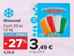 Carrefour Market Ghiaccioli offerta