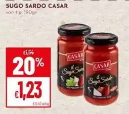 Pan Sugo Sardo Casar offerta