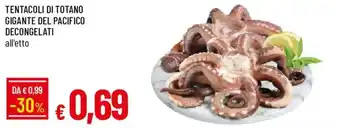 Galassia TENTACOLI DI TOTANO GIGANTE DEL PACIFICO offerta