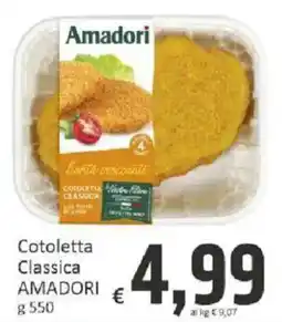 Paghi Poco Cotoletta Classica AMADORI offerta