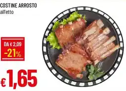 Galassia COSTINE ARROSTO offerta