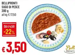 Galassia BELLIPRONTI SUGO DI PESCE offerta